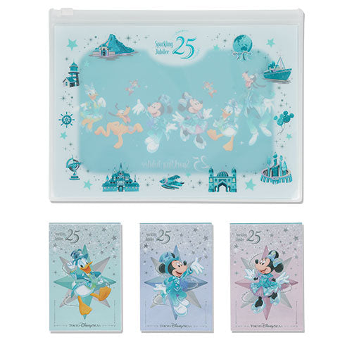 TOYKO DISNEYSEA 25TH SPARKLING JUBILEE - Memo Set