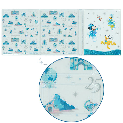 TOYKO DISNEYSEA 25TH SPARKLING JUBILEE - Souvenir Medal Book 銅幣收納簿