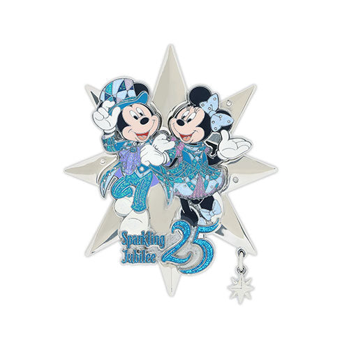 TOYKO DISNEYSEA 25TH SPARKLING JUBILEE - Pin