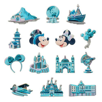 TOYKO DISNEYSEA 25TH SPARKLING JUBILEE - Pin 盲抽襟章