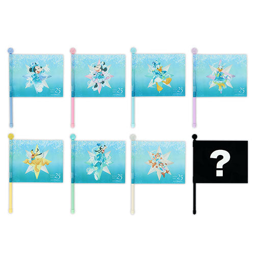 TOYKO DISNEYSEA 25TH SPARKLING JUBILEE - Flag 盲抽旗仔