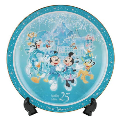 TOYKO DISNEYSEA 25TH SPARKLING JUBILEE - Decorative Plate