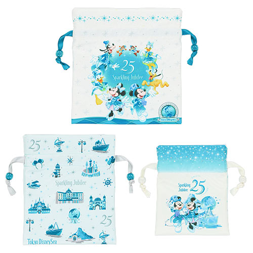 TOYKO DISNEYSEA 25TH SPARKLING JUBILEE - 索袋Set