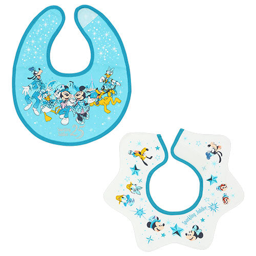 TOYKO DISNEYSEA 25TH SPARKLING JUBILEE - Baby bib set 口水肩