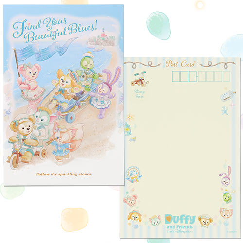 Duffy & Friends Find Your Beautiful Blue - Postcard Set