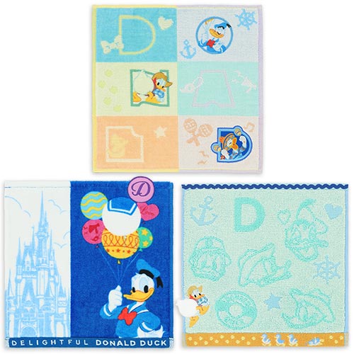 DELIGHTFUL DONALD DUCK - Mini towel set