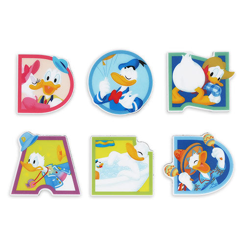DELIGHTFUL DONALD DUCK - Decorative Magnet Set 磁石貼套裝