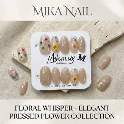 Short Oval - Floral Whisper (M)