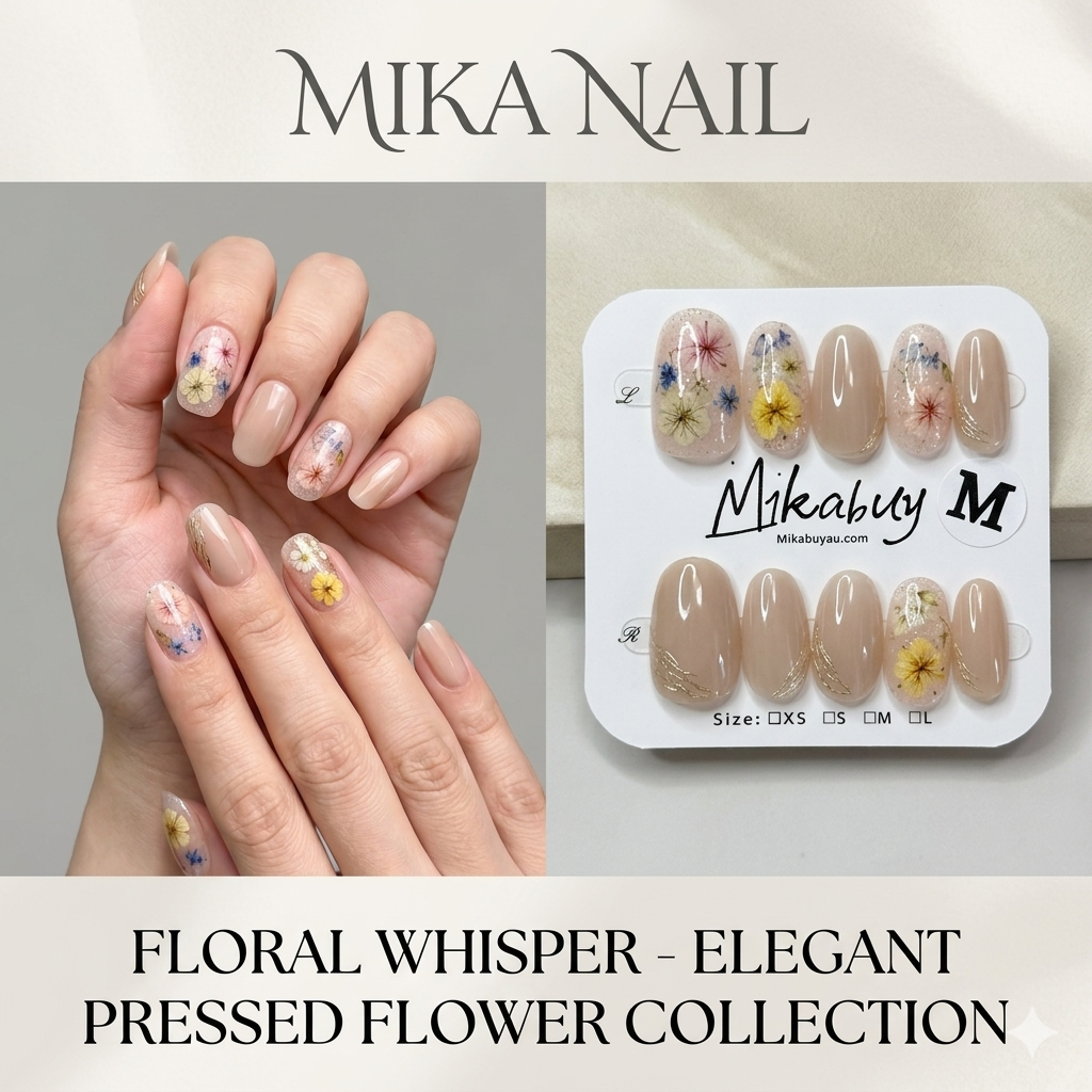 Short Oval - Floral Whisper (M)