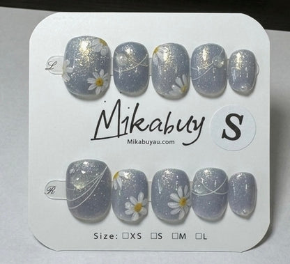 Short Squoval - Daisy Dream Collection (S)