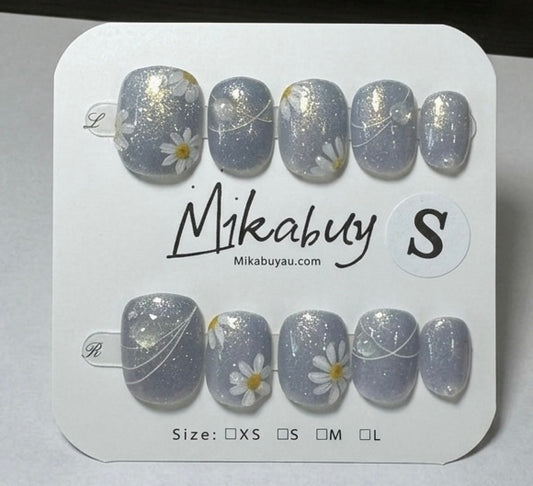 Short Squoval - Daisy Dream Collection (S)