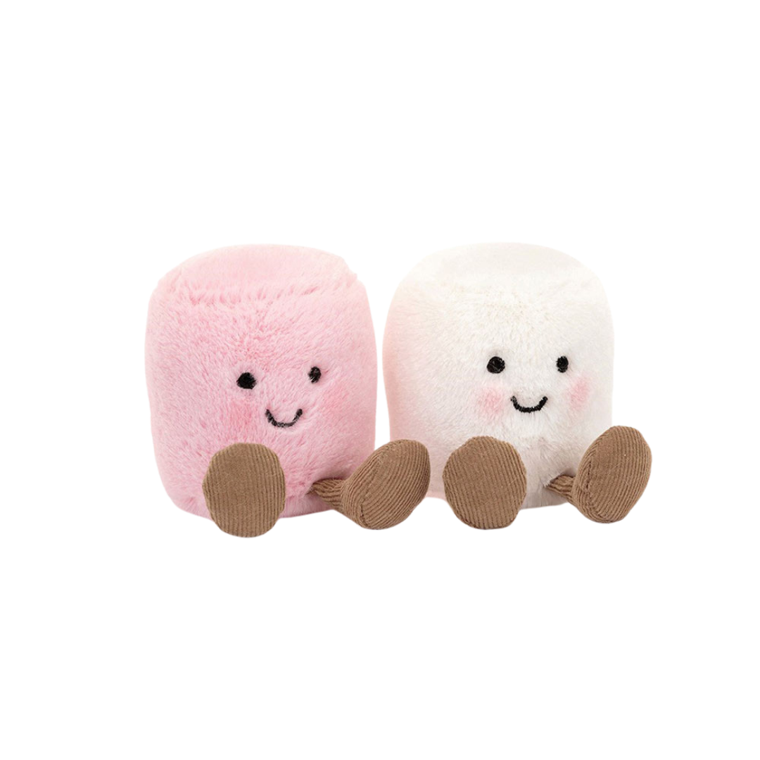 Amuseables Pair Of Marshmallows Bag Charm