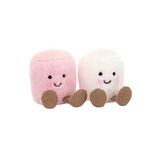 Amuseables Pair Of Marshmallows Bag Charm