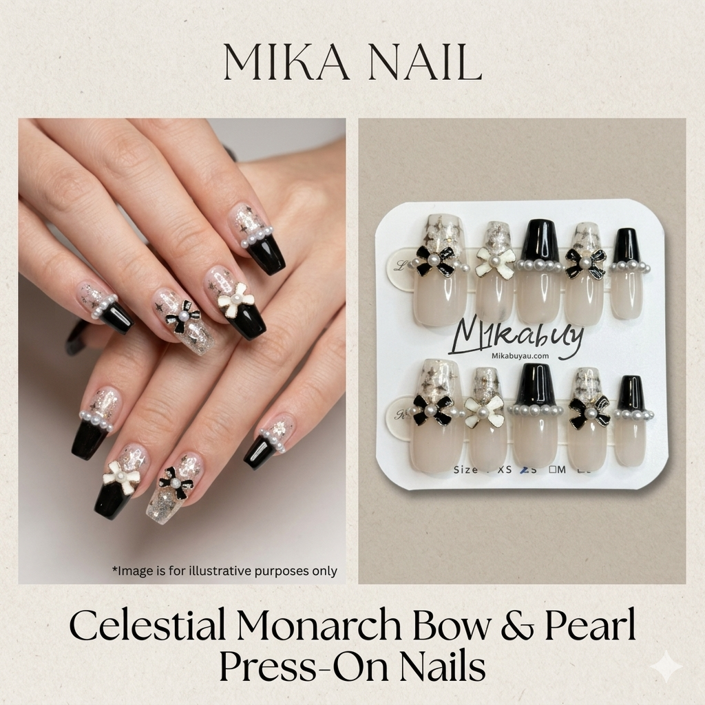 Long Coffin - Celestial Monarch Bow & Pearl (S)