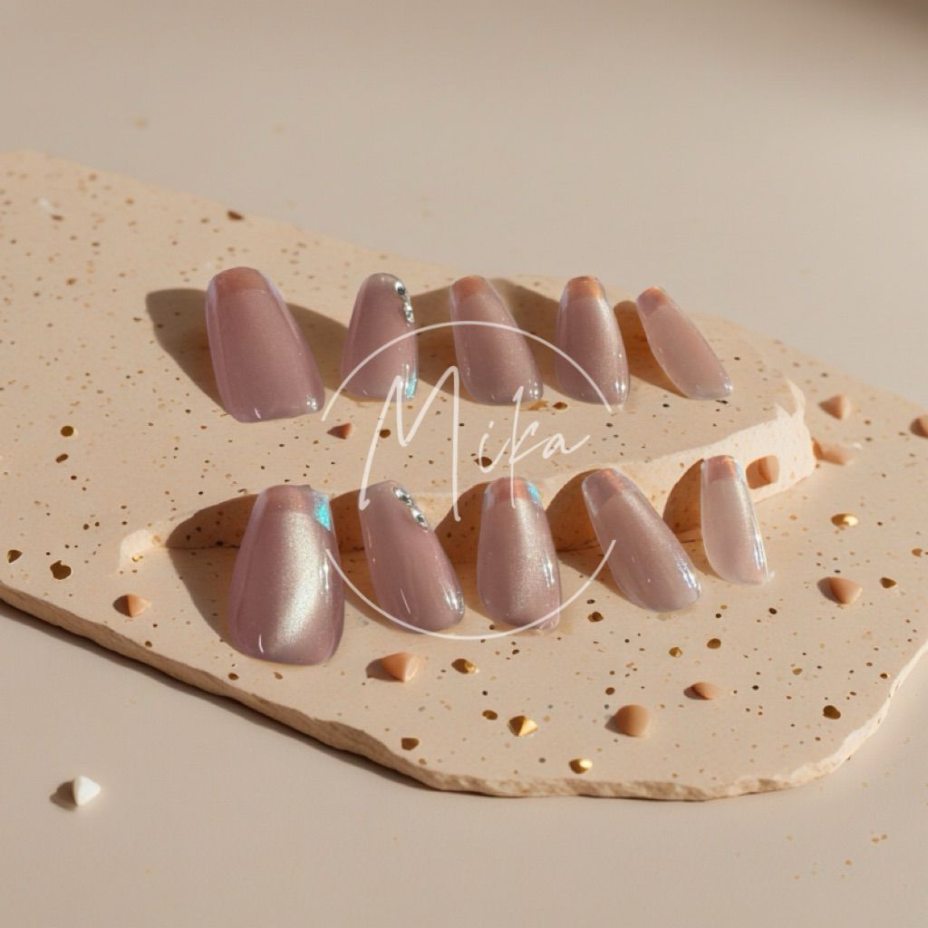 Peach - Short Coffin (S Size)